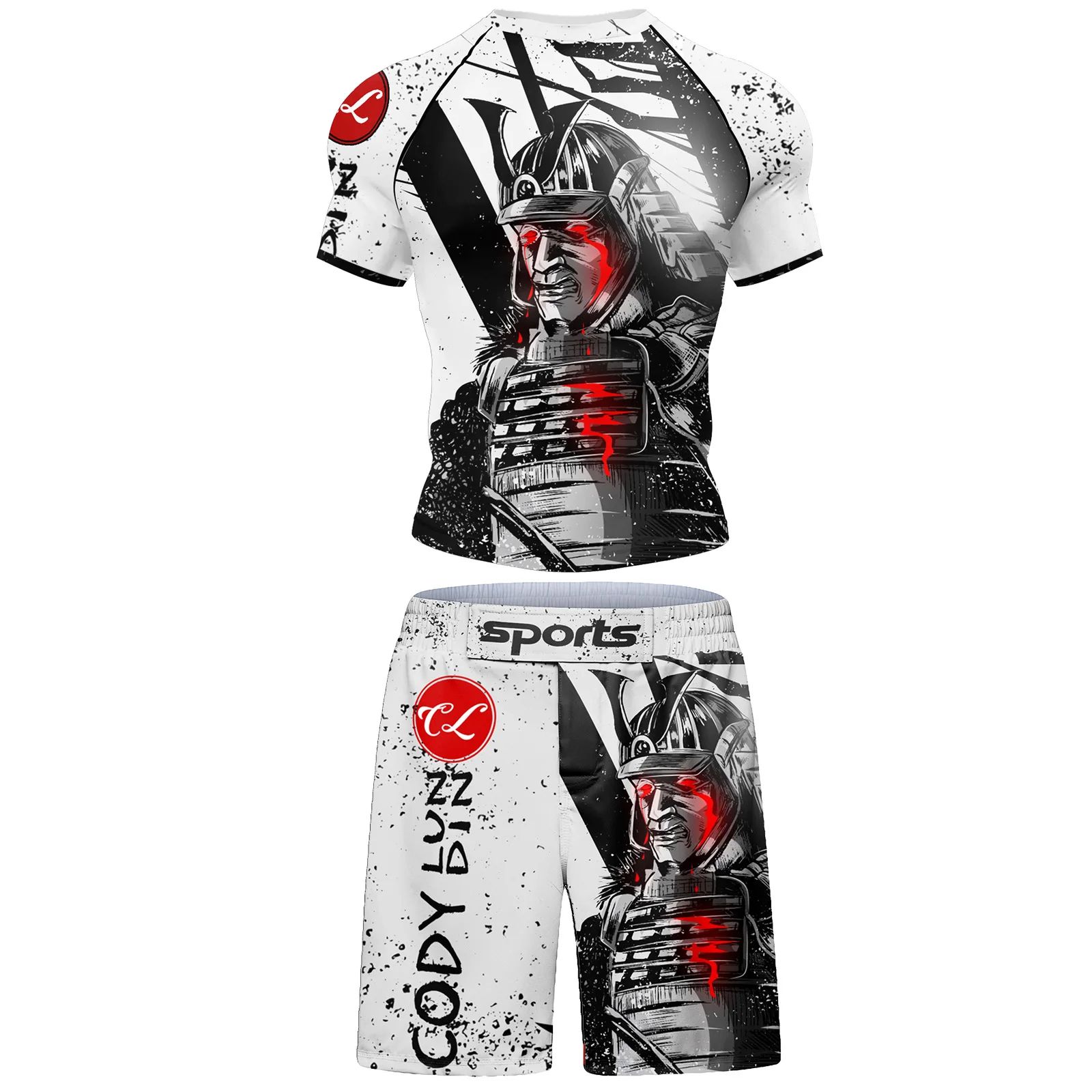 Bjj Mma T-Shirt+Shorts Sets Bo - Summer Outdoor Clothing incelemesi ve fiyatı