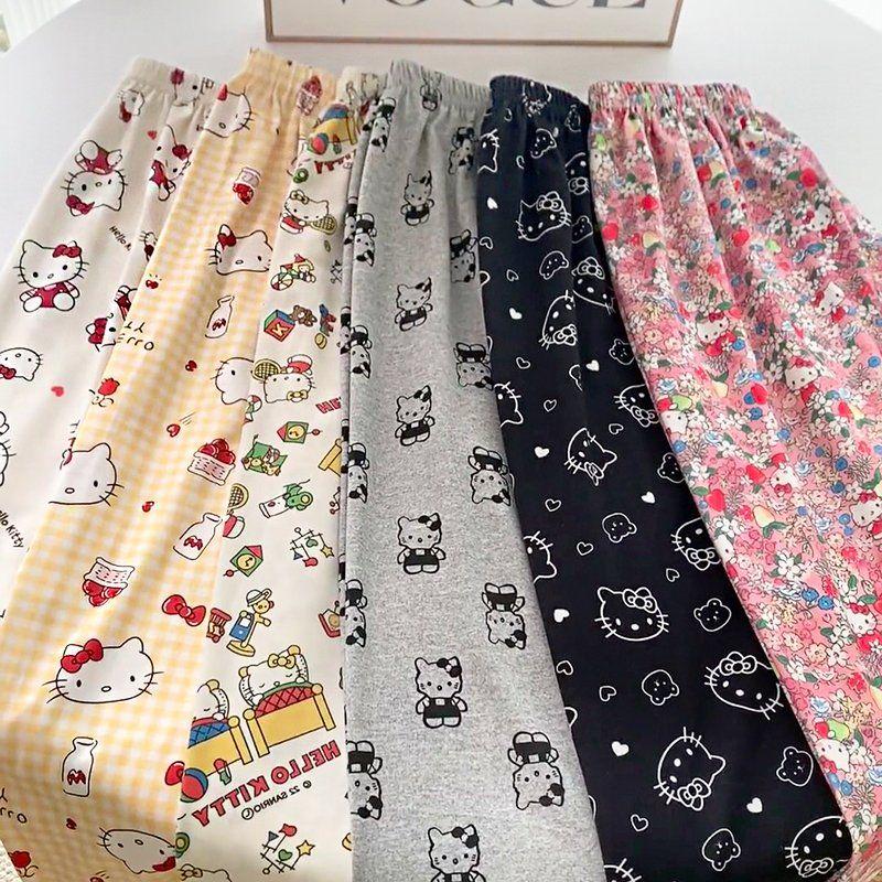 Sanrio Pants Hello Kitty Pajam - Summer Clothing For Women incelemesi ve fiyatı