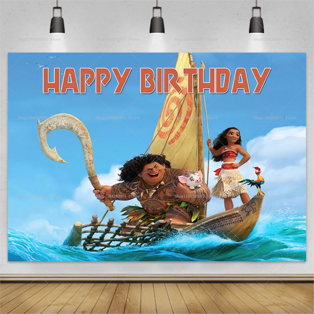 Baby Moana Theme Summer Birthd - Summer Clothing For Baby Boy incelemesi ve fiyatı