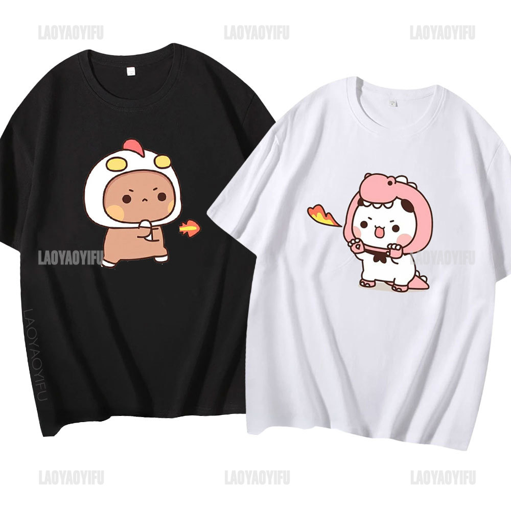 Kawaii Bubu Dudu Tshirt for Gi - Summer Clothing For 60 Year Old Woman incelemesi ve fiyatı