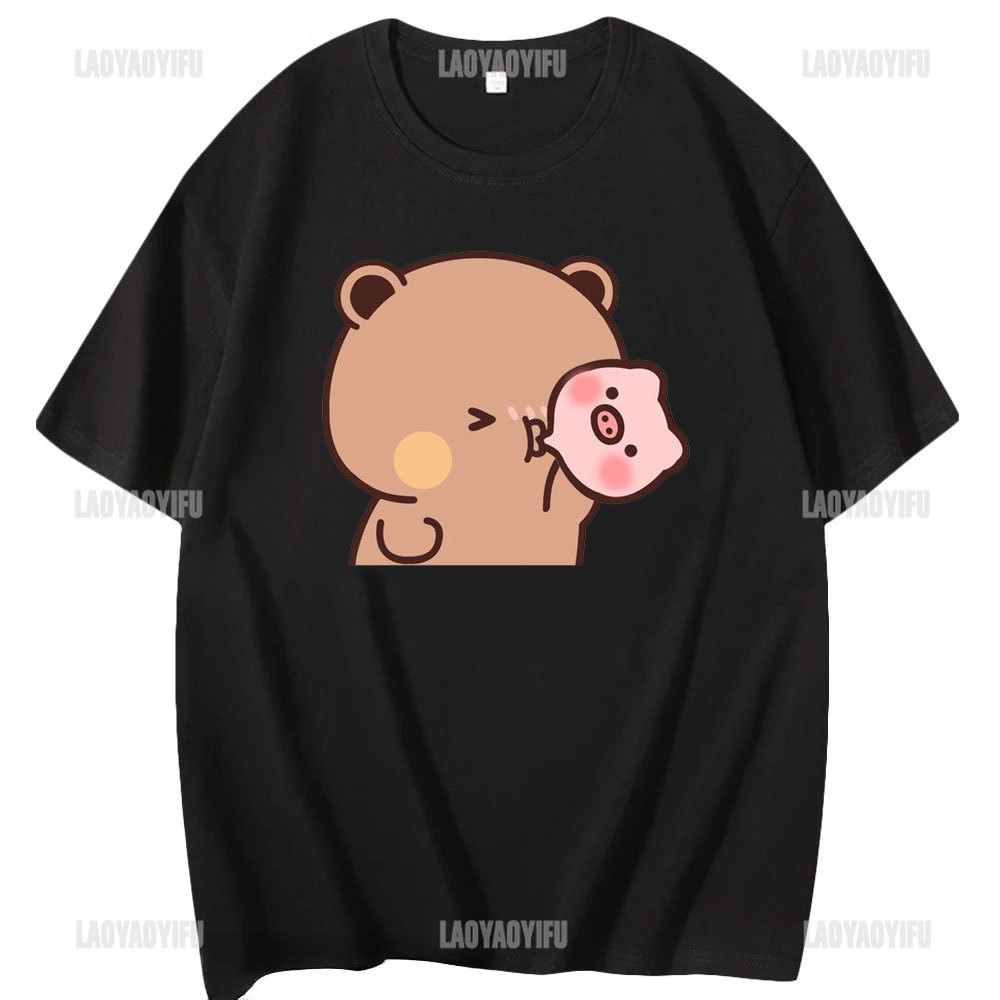 Kawaii Bubu Dudu Tshirt for Gi - Summer Clothing For 60 Year Old Woman incelemesi ve fiyatı