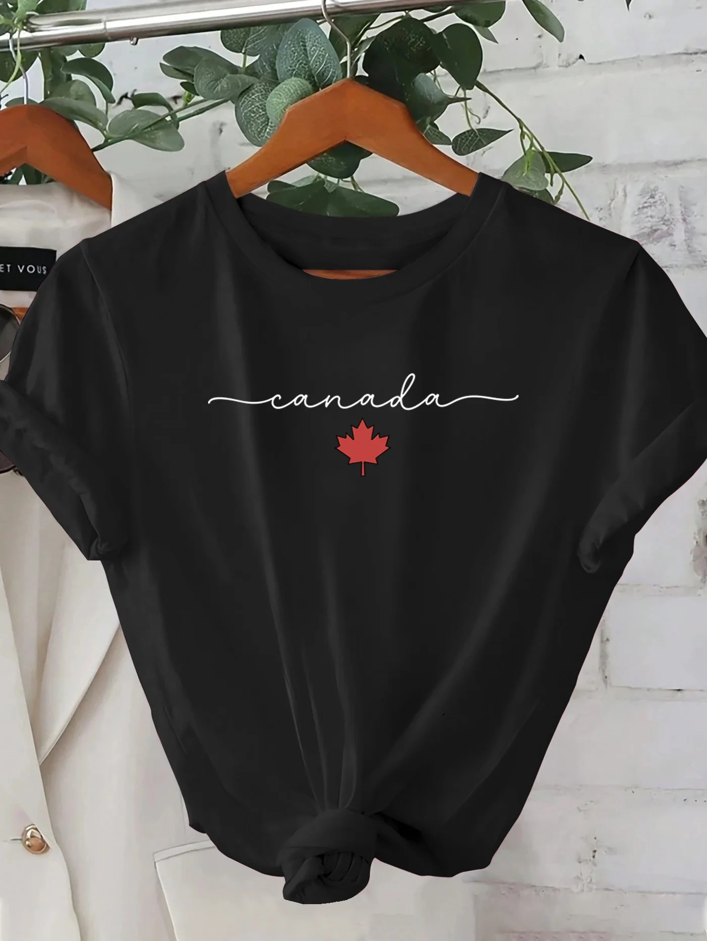 Canada Maple Leaf Printed Wome - Summer Clothing Women Canada incelemesi ve fiyatı