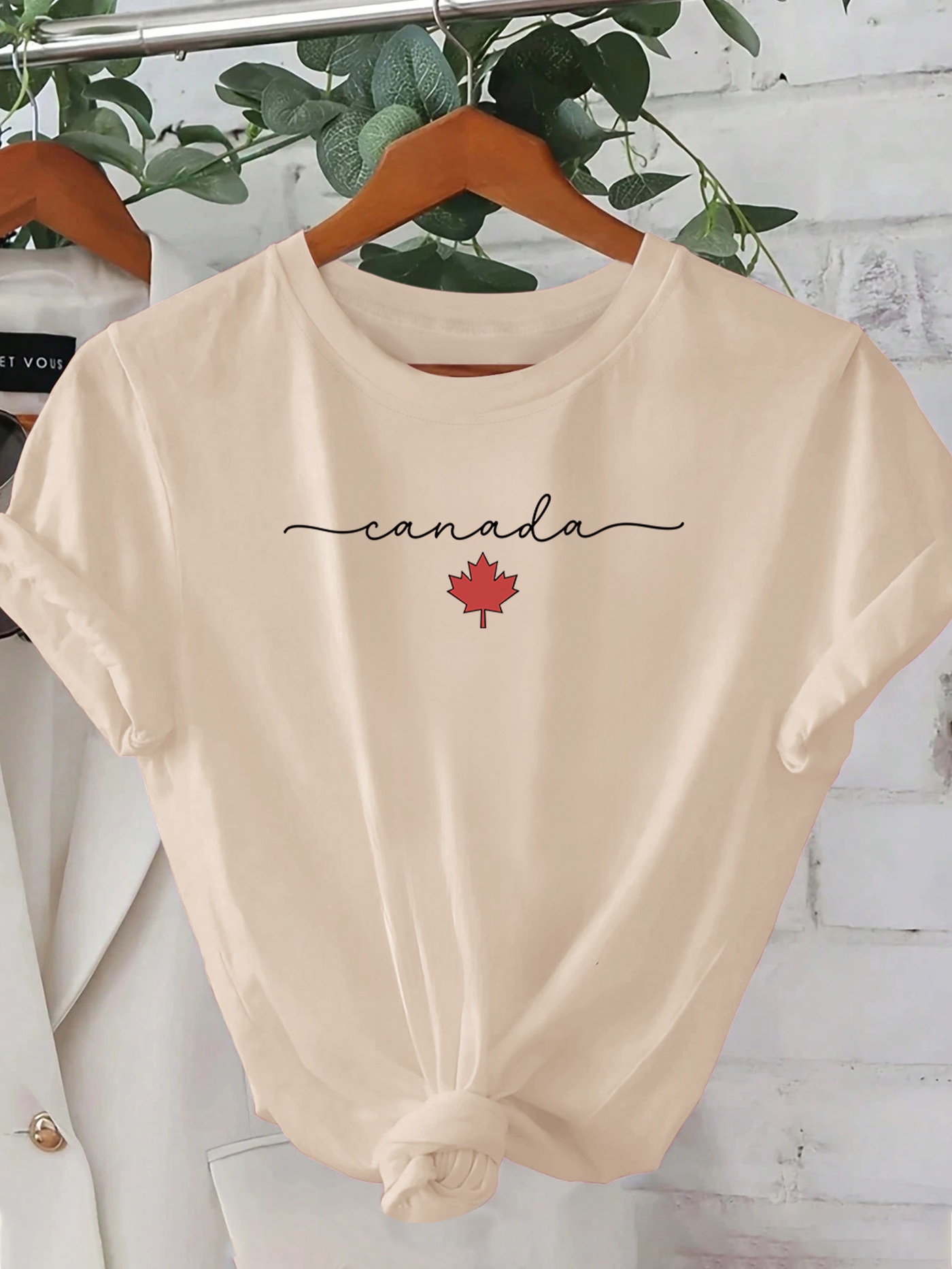 Canada Maple Leaf Printed Wome - Summer Clothing Women Canada incelemesi ve fiyatı