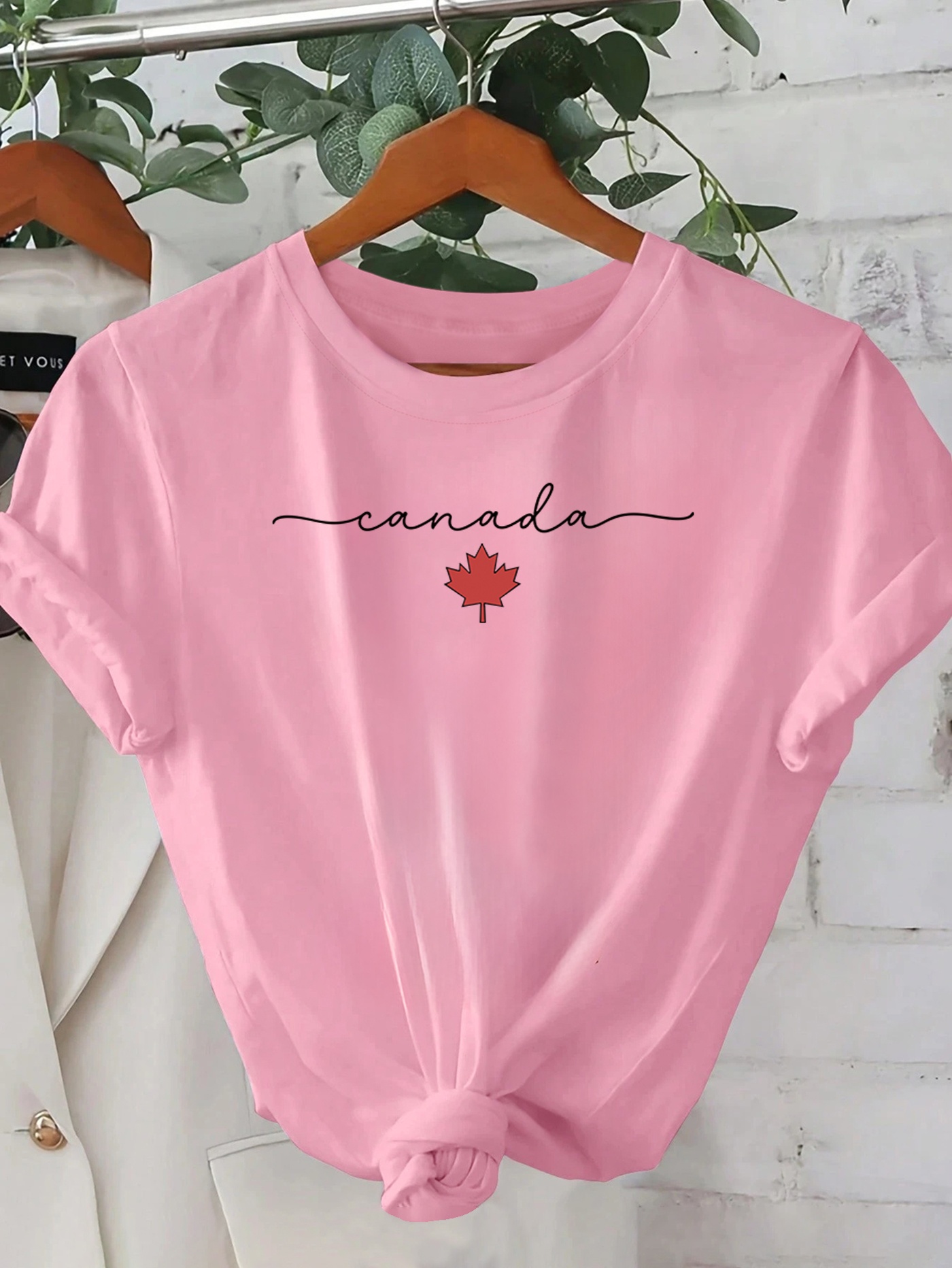 Canada Maple Leaf Printed Wome - Summer Clothing Women Canada incelemesi ve fiyatı