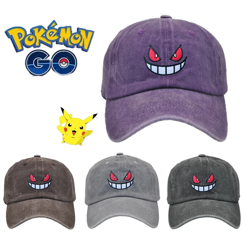 Anime Pokemon Hats Pocket Geng - Summer Clothing Gifts incelemesi ve fiyatı