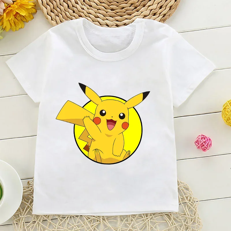 Pikachu Pokemon Cotton T Shirt - Summer Clothing Gifts incelemesi ve fiyatı