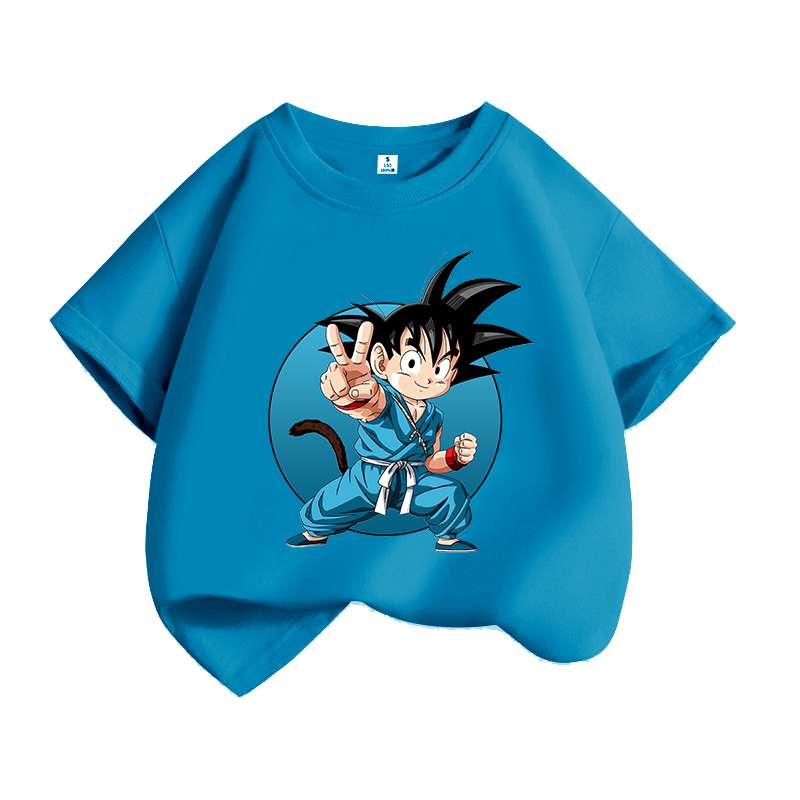 Dragon Ball Goku T-shirt Child - Summer Clothing Boys incelemesi ve fiyatı