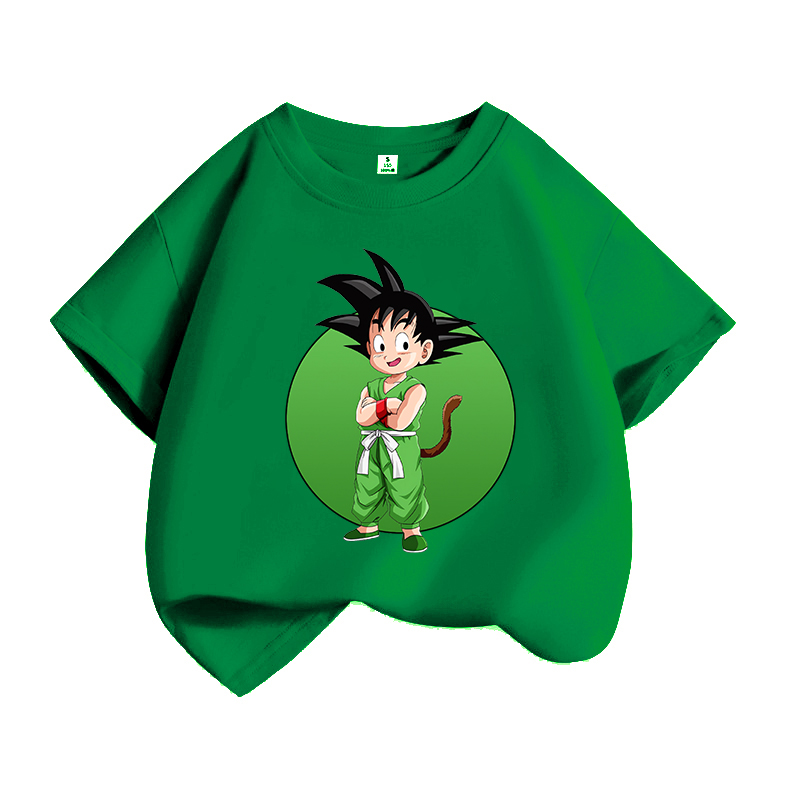 Dragon Ball Goku T-shirt Child - Summer Clothing Boys incelemesi ve fiyatı