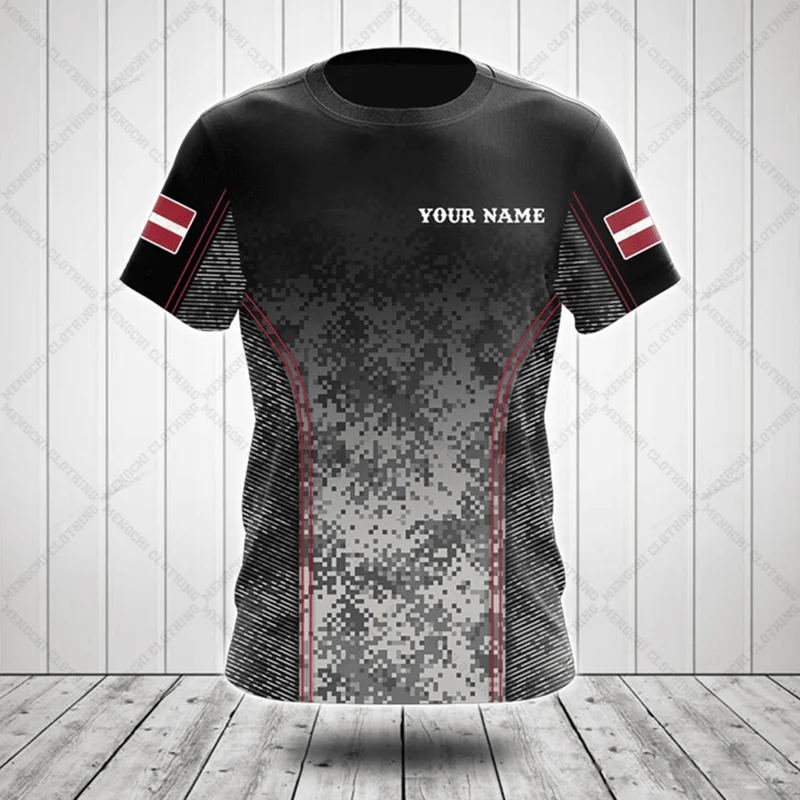 Custom Name Latvia Camouflage  - Summer Clothing Boys incelemesi ve fiyatı