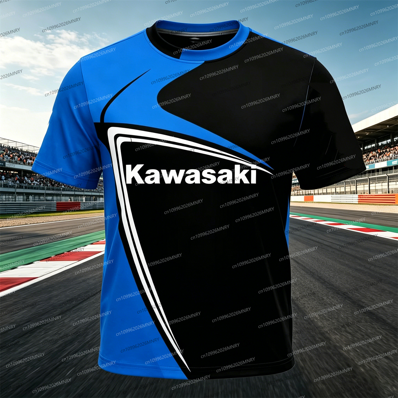 Men t-shirt top Kawasaki Motor - Summer Clothing Motorcycle incelemesi ve fiyatı