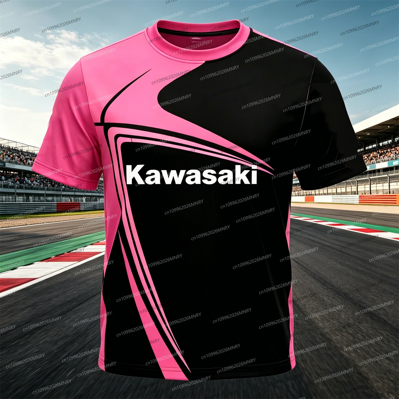 Men t-shirt top Kawasaki Motor - Summer Clothing Motorcycle incelemesi ve fiyatı
