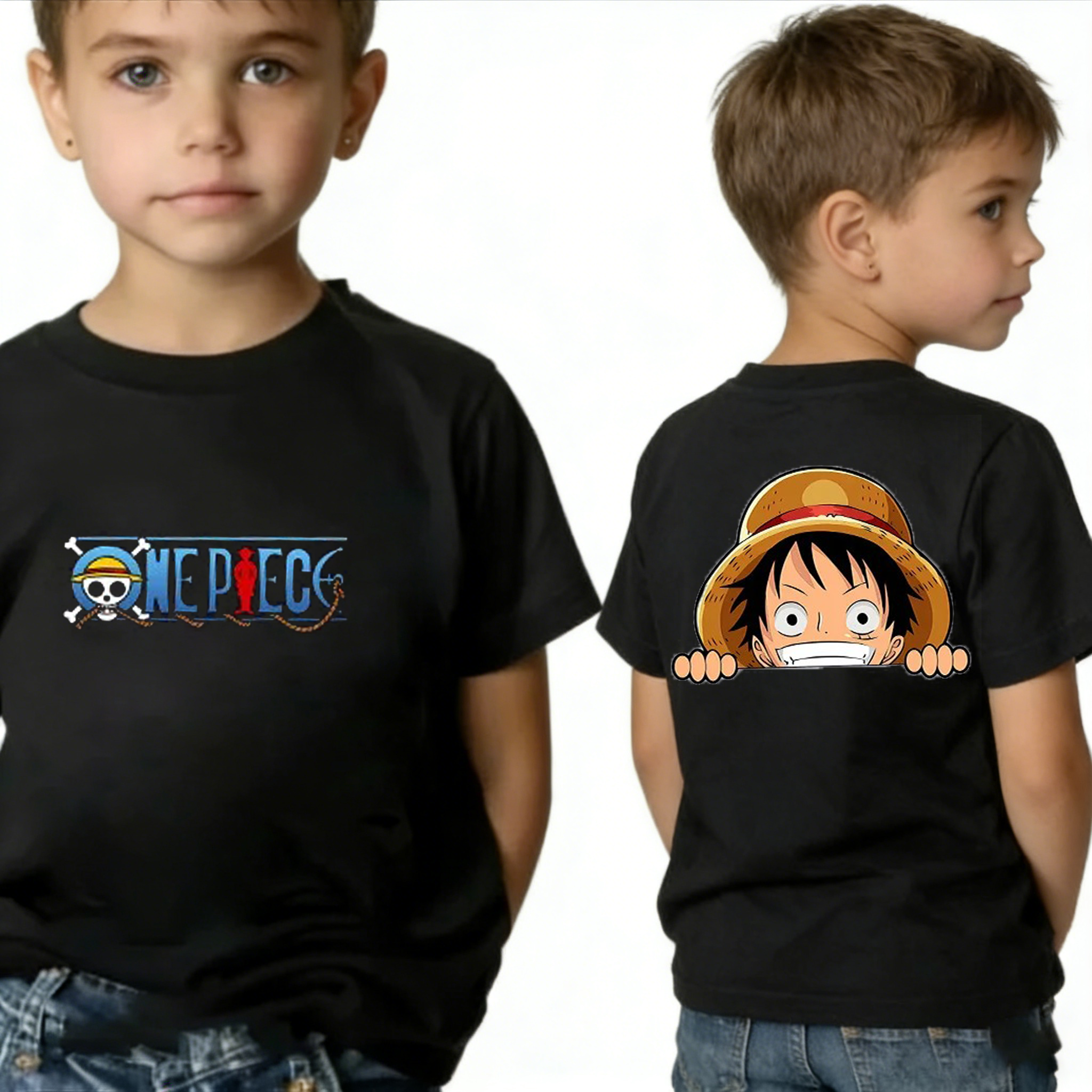 One Piece Boy's Girl's T Shirt - Summer Clothing Gifts incelemesi ve fiyatı