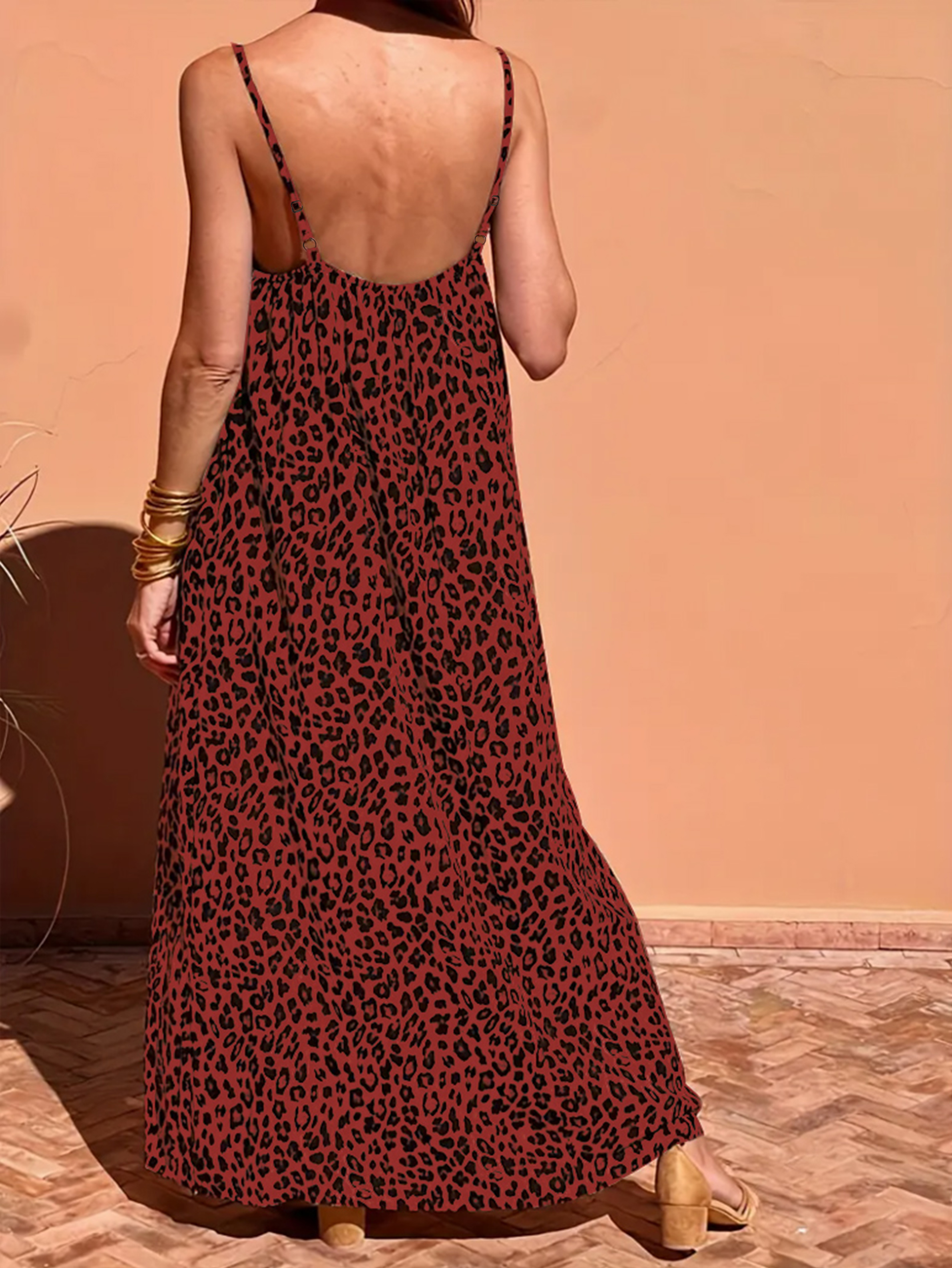 Leopard Print Tank Dress Women - Summer Clothing For 60 Year Old Woman incelemesi ve fiyatı