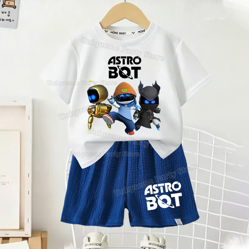 Game Astrobots Boy Girl Outfit - Summer Clothing For Baby Boy incelemesi ve fiyatı