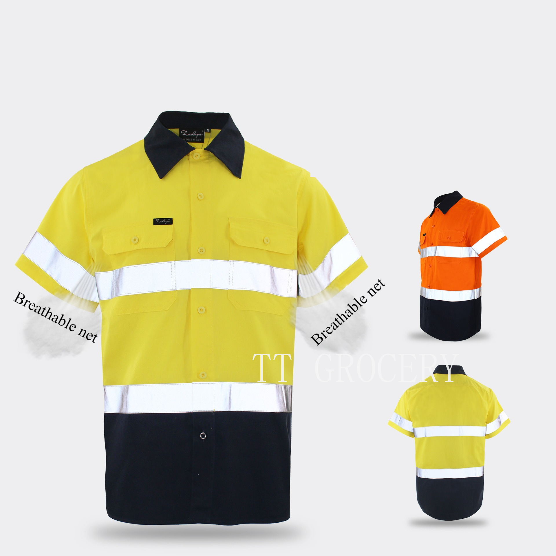 Hi Vis Shirts with Pocket Safe - Summer Hi Vis Clothing incelemesi ve fiyatı