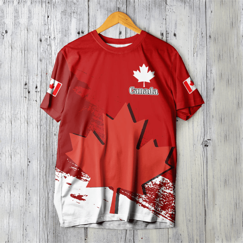 Canada Day T-shirt Canadian Fl - Summer Clothing Women Canada incelemesi ve fiyatı
