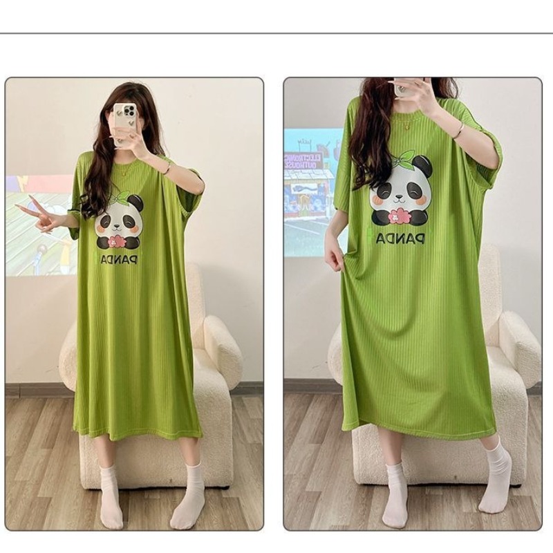 Plus Size Cartoon Sweet Pajama - Summer Upf Clothing incelemesi ve fiyatı