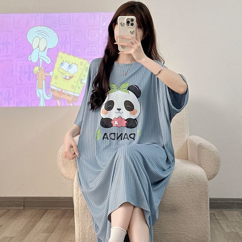 Plus Size Cartoon Sweet Pajama - Summer Upf Clothing incelemesi ve fiyatı