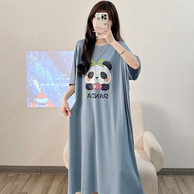 Plus Size Cartoon Sweet Pajama - Summer Upf Clothing incelemesi ve fiyatı