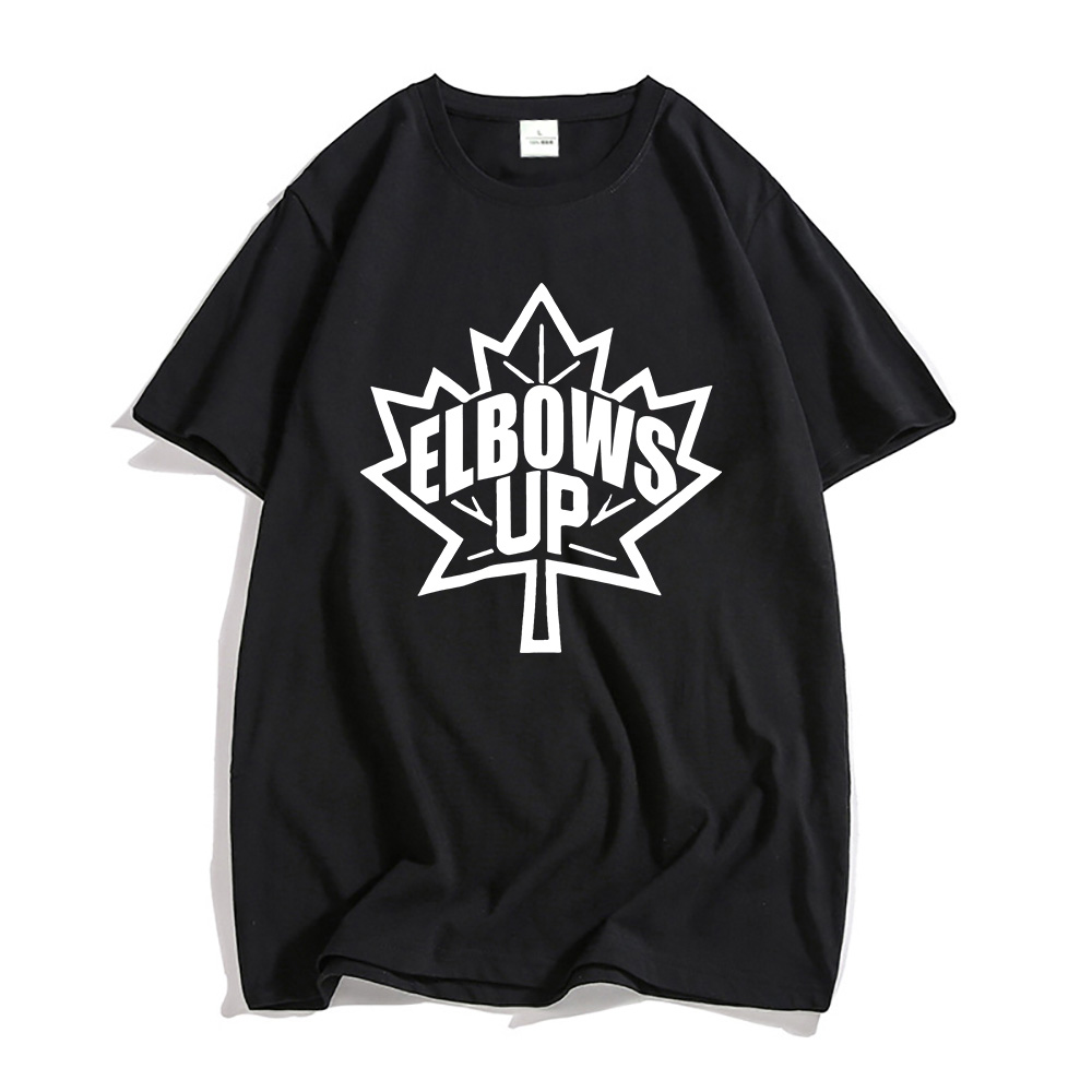 Elbows Up Canada Strong T-shir - Summer Clothing Women Canada incelemesi ve fiyatı