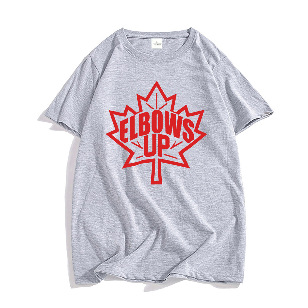 Elbows Up Canada Strong T-shir - Summer Clothing Women Canada incelemesi ve fiyatı
