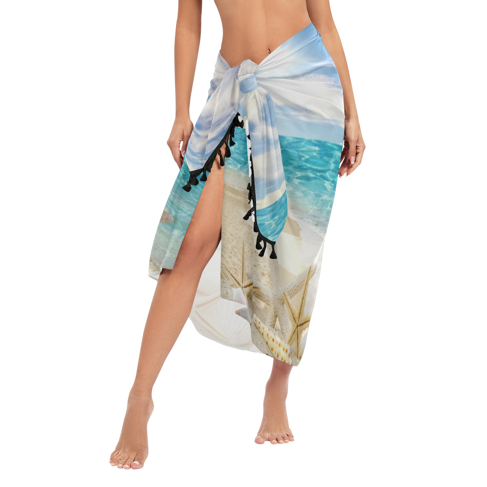 Sexy Women Chiffon Swimwear Pa - Sarong Pareo Wrap incelemesi ve fiyatı