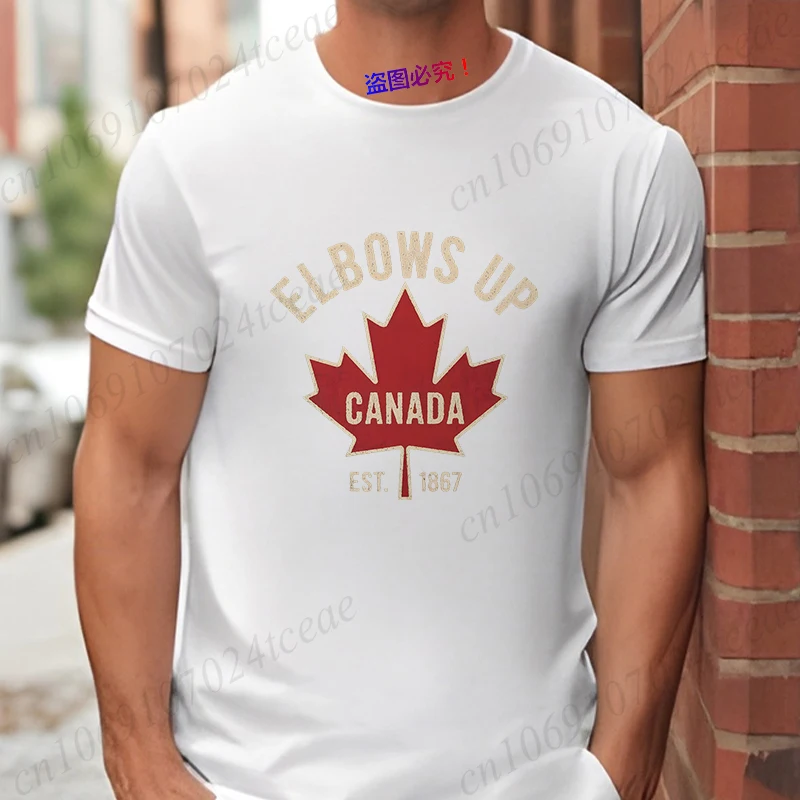 Elbows Up Canada T-shirt  for  - Summer Clothing Women Canada incelemesi ve fiyatı