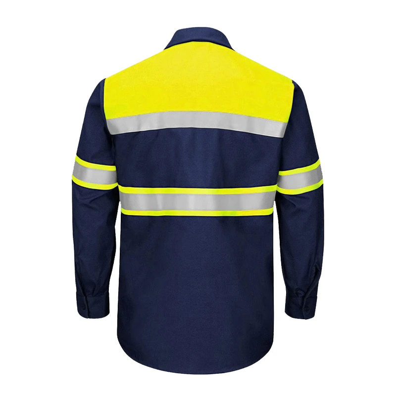 Men Shirt Long Sleeve 100% Cot - Summer Hi Vis Clothing incelemesi ve fiyatı