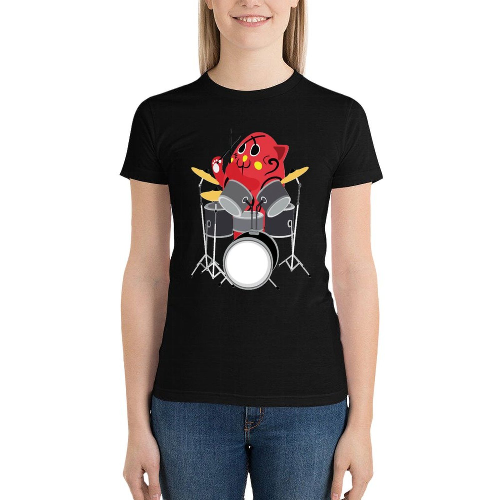 Nyango Star Mascot Drummer T S - Summer Clothing Essentials Women incelemesi ve fiyatı