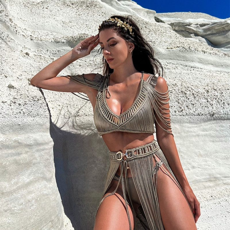 Handmade Knitted Crochet Women - Sarong Pareo Wrap incelemesi ve fiyatı
