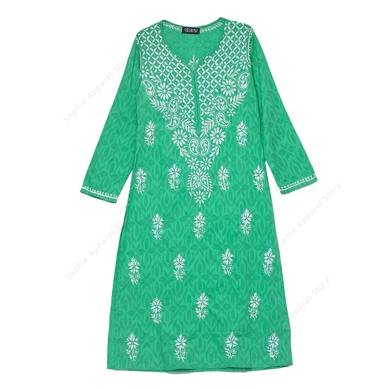 Women's Embroidered Kurti Indi - Summer Clothing Pakistan incelemesi ve fiyatı