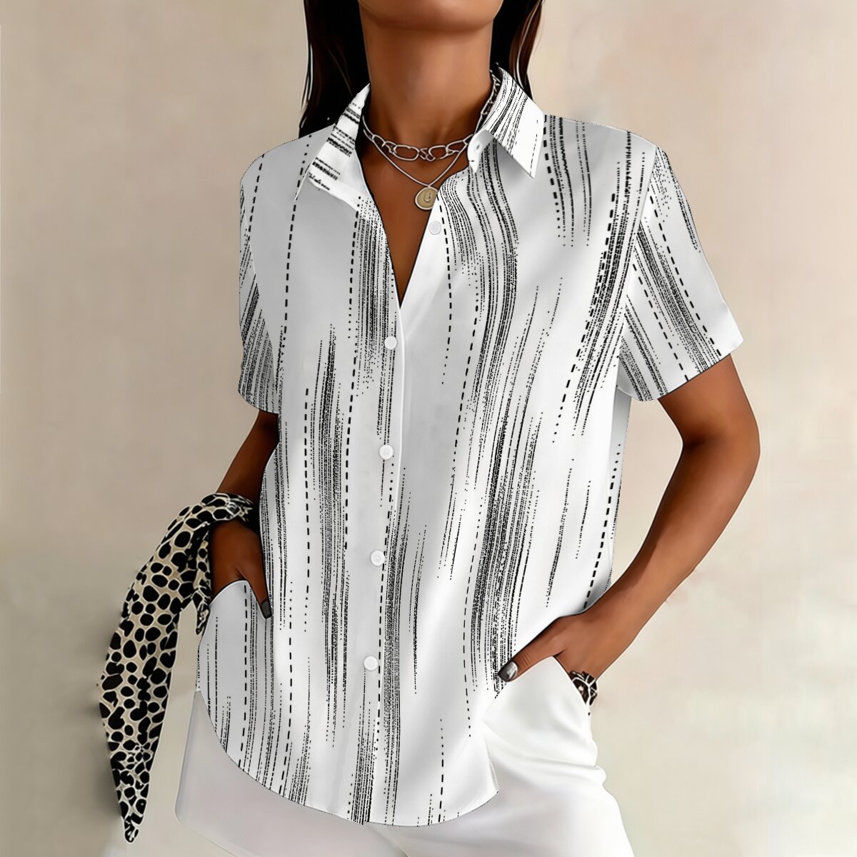 Fashion women's plus-size shor - Summer Upf Clothing incelemesi ve fiyatı