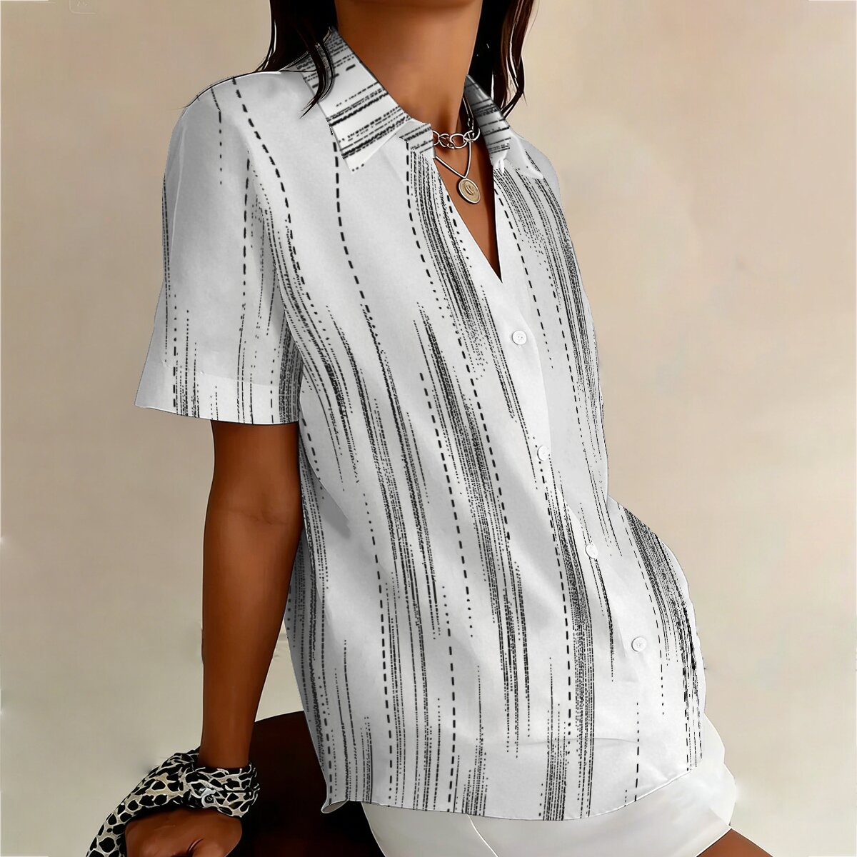 Fashion women's plus-size shor - Summer Upf Clothing incelemesi ve fiyatı