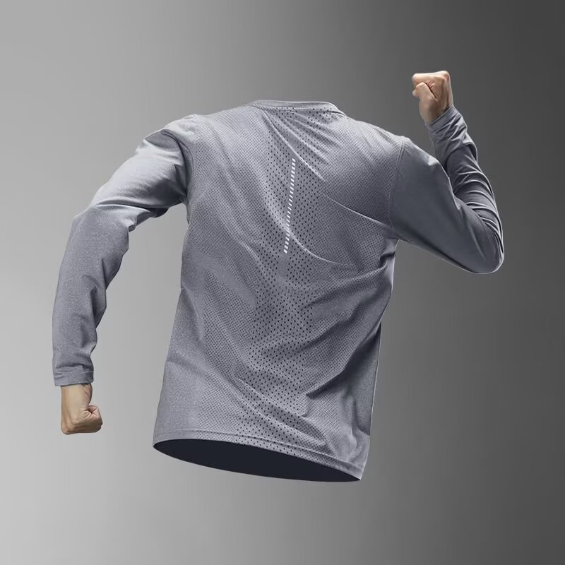 Men's Long Sleeve Quick-Dry Sp - Summer Clothing Mens incelemesi ve fiyatı