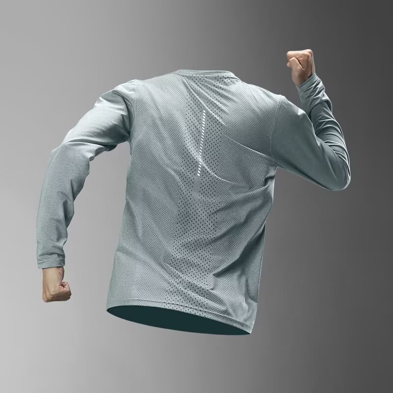 Men's Long Sleeve Quick-Dry Sp - Summer Clothing Mens incelemesi ve fiyatı