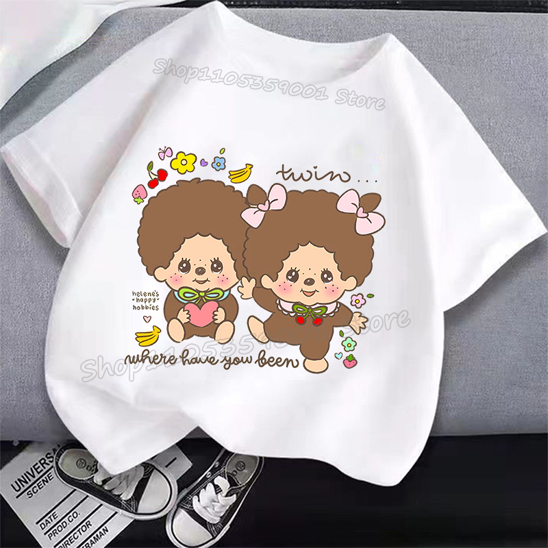 MONCHHICHI Short Sleeve T Shir - Summer Clothing Gifts incelemesi ve fiyatı