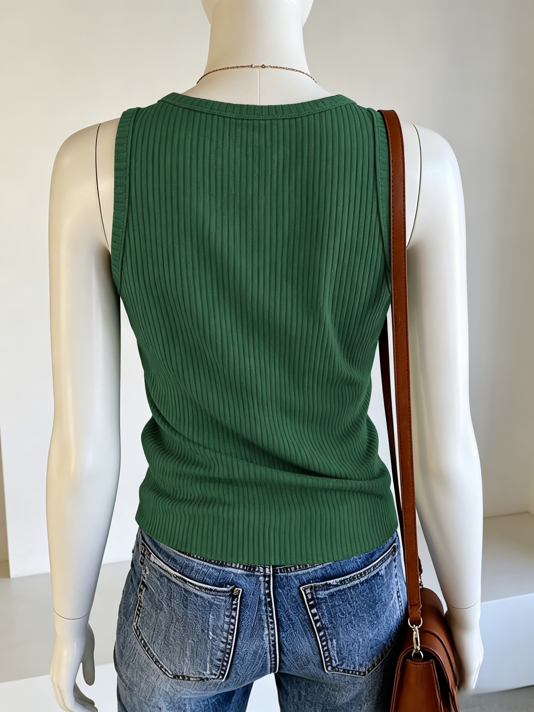 Plus Size Women Green Ribbed K - Summer Upf Clothing incelemesi ve fiyatı