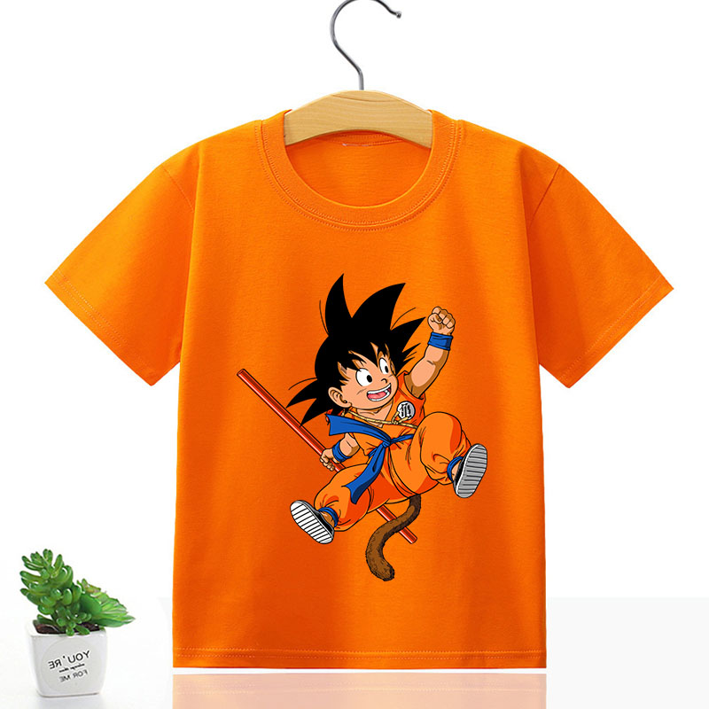 Dragons BallZ Kids TShirt Oran - Summer Clothing Gifts incelemesi ve fiyatı