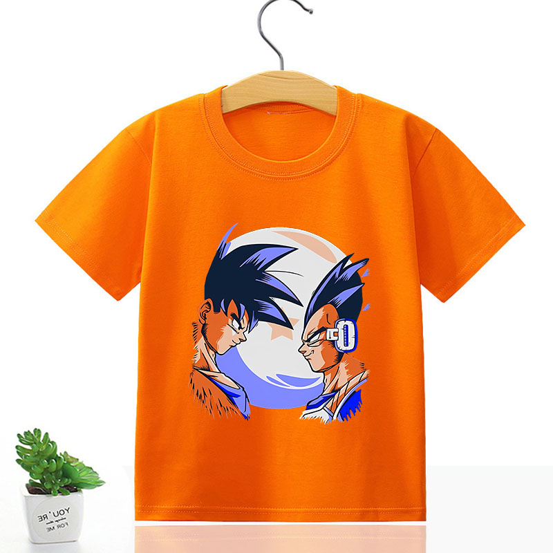 Dragons BallZ Kids TShirt Oran - Summer Clothing Gifts incelemesi ve fiyatı