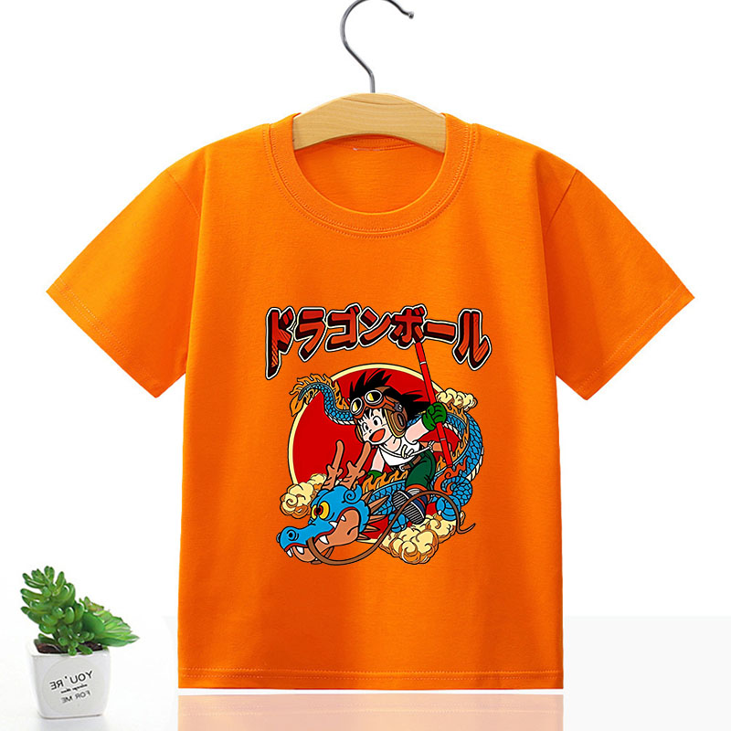 Dragons BallZ Kids TShirt Oran - Summer Clothing Gifts incelemesi ve fiyatı
