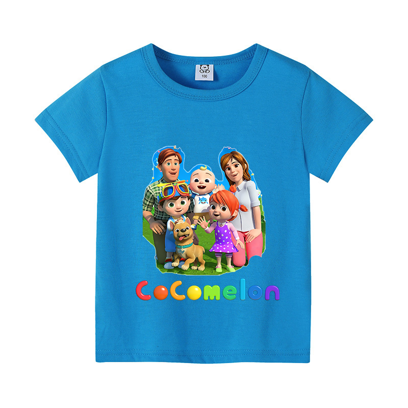 Cocomelons Baby T-Shirts Anime - Summer Clothing Boys incelemesi ve fiyatı