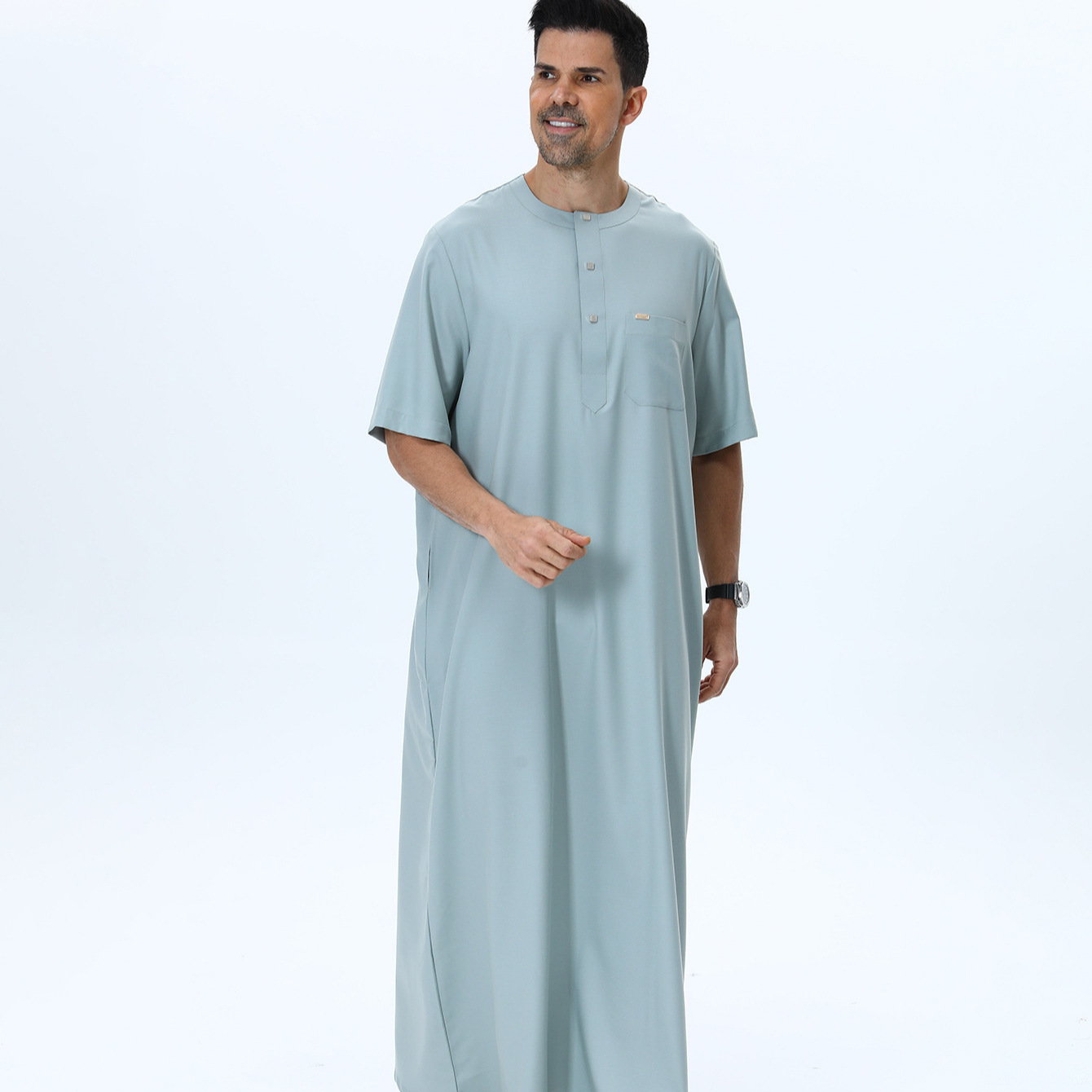Muslim Men Abaya Kaftan Pakist - Summer Clothing Pakistan incelemesi ve fiyatı