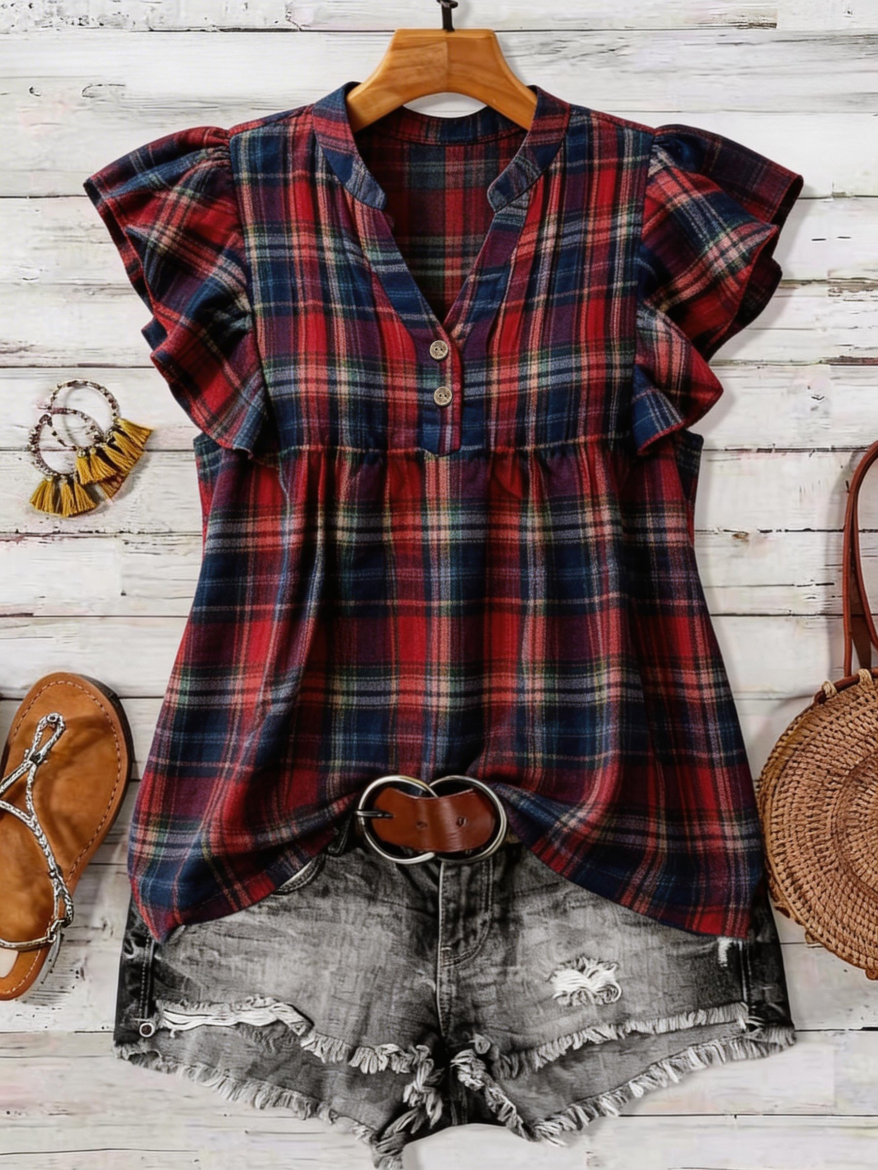 plus Size Retro round Neck Pri - Summer Clothing For 60 Year Old Woman incelemesi ve fiyatı