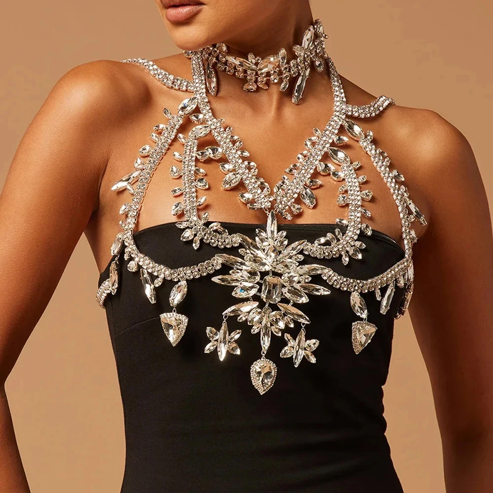 Summer Exaggerated Crystal Bra - Summer Clothing Gifts incelemesi ve fiyatı