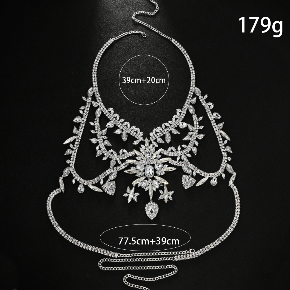 Summer Exaggerated Crystal Bra - Summer Clothing Gifts incelemesi ve fiyatı