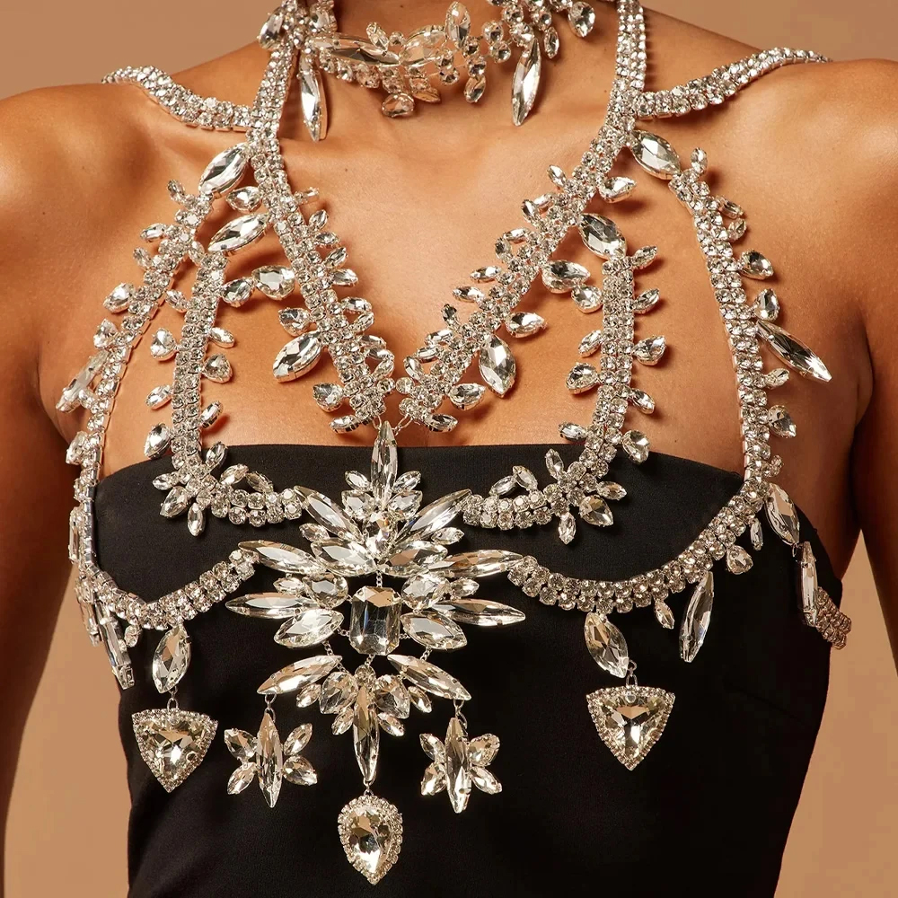 Summer Exaggerated Crystal Bra - Summer Clothing Gifts incelemesi ve fiyatı