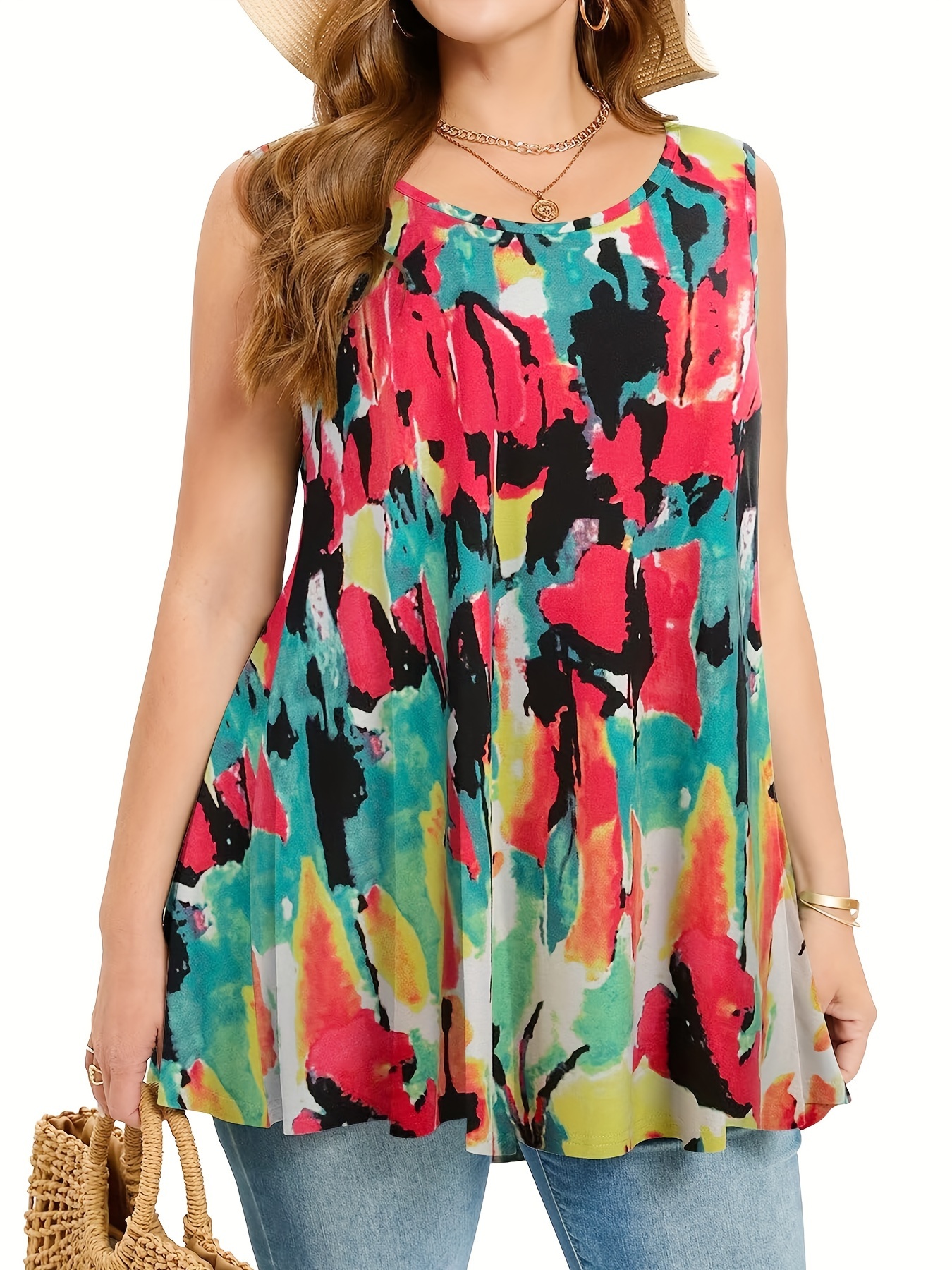 Plus Size Bohemian Casual Vest - Summer Upf Clothing incelemesi ve fiyatı