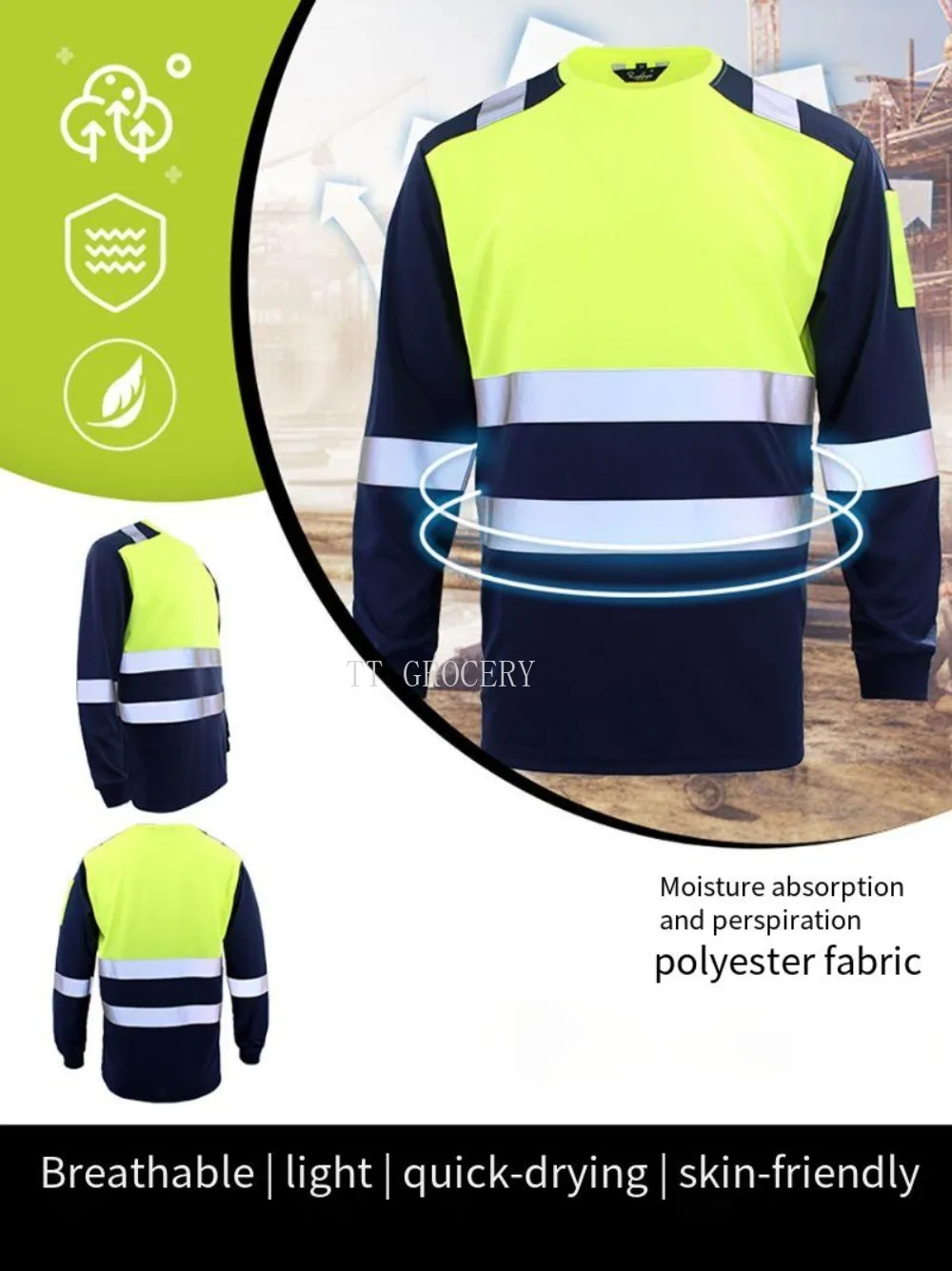 High Visibility Safety Work Sh - Summer Hi Vis Clothing incelemesi ve fiyatı